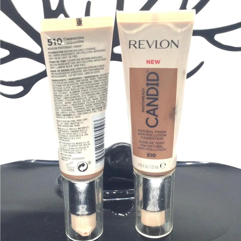 Revlon Candid Natural Finish Foundation - new #510 2 pk